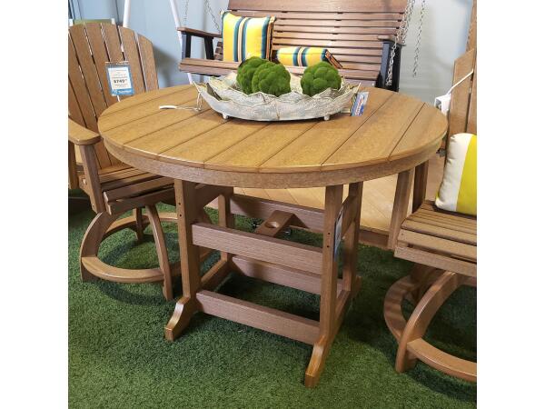 Berlin Gardens Garden Classic 48″ Round Table – Counter Height GCDT0048CAB/WH Outdoor Tables Berlin Gardens 3
