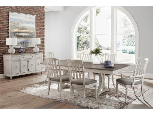 Sonoma Slat Back Arm Chair Chairs & Benches Palmetto Home 3