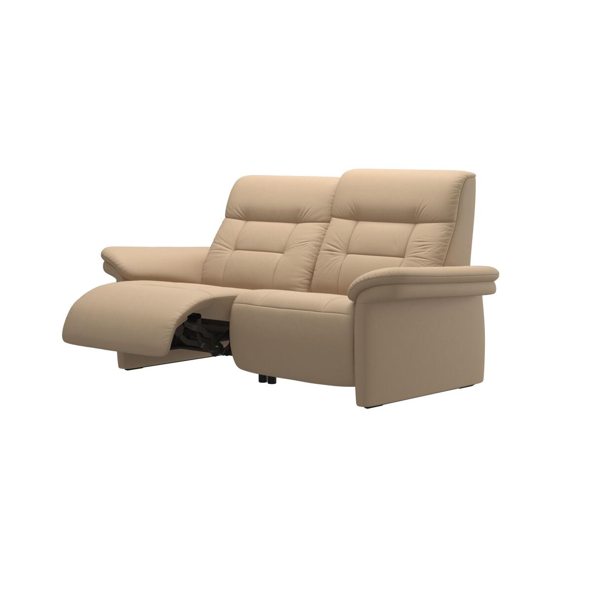 Stressless® Mary 2 seater with left motor arm upholstered Loveseats Stressless 8